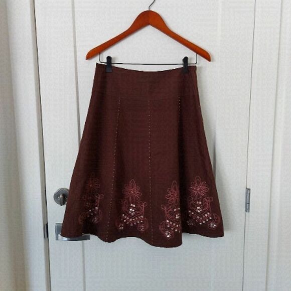 Urban Behavior brown skirt - Picture 1 of 6